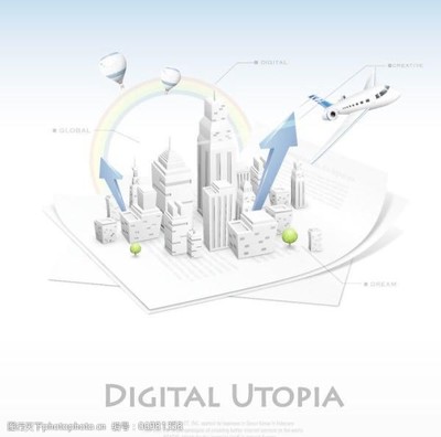 商務(wù)信息背景圖片素材